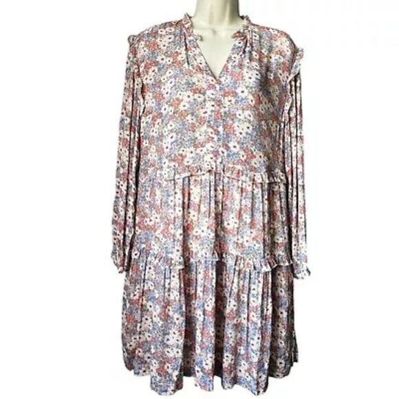 Rails Poppie Dress - Pink Jasmine Size M - Picture 12 of 14